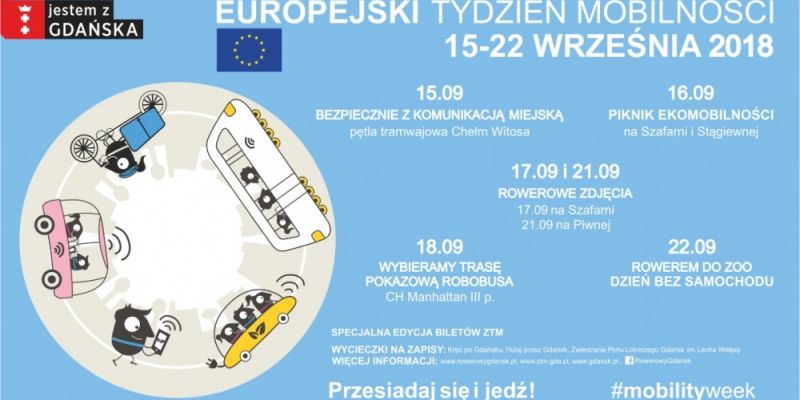 Aktywnie podczas Europejskiego Tygodnia Mobilności. Zapisz się na rowerowe wycieczki po Gdańsku