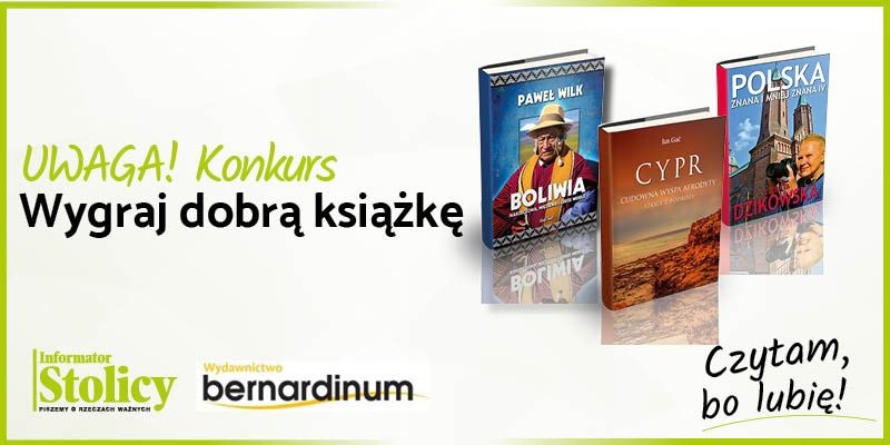 Super Konkurs! Wygraj książkę Wydawnictwa Bernardinum pt. ,,Cypr. Cudowna wyspa Afrodyty. Szkice z podróży"