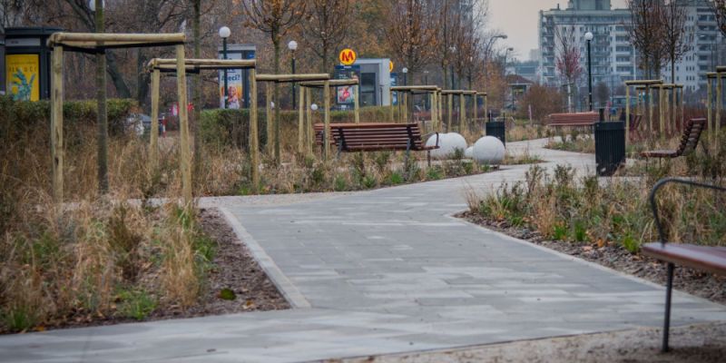 Ursynów z nowym parkiem kieszonkowym.