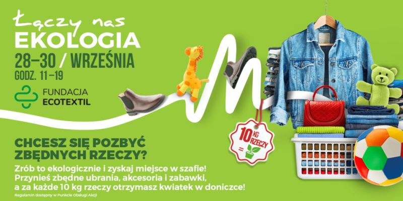 Rzeczoobieg w Galerii Przymorze. Przynieś niepotrzebne rzeczy, odbierz upominek i pomóż potrzebującym