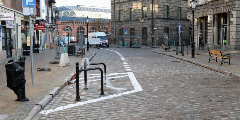 W centrum Gdańska koniec prac przy przebudowie ul. Pańskiej. Wkrótce procedura odbiorowa.