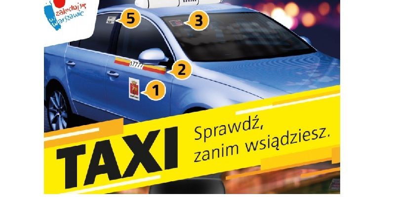 „Taxi. Sprawdź, zanim wsiądziesz”