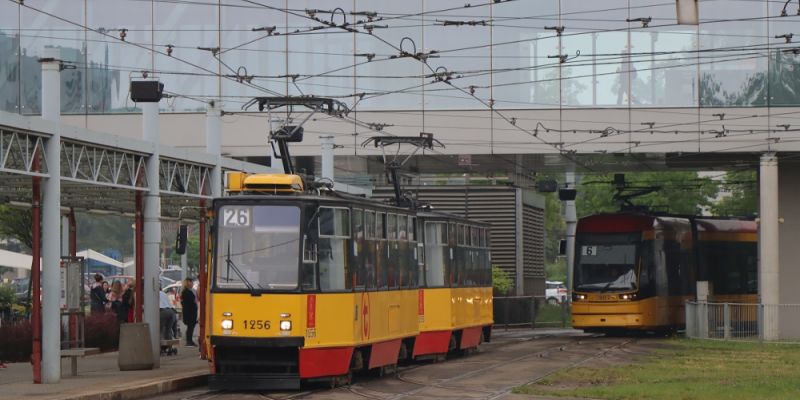 Remont na rondzie Kercelak – zmiany dla tramwajów