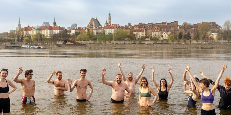 Magdalena Biejat proponuje kąpiel w Wiśle