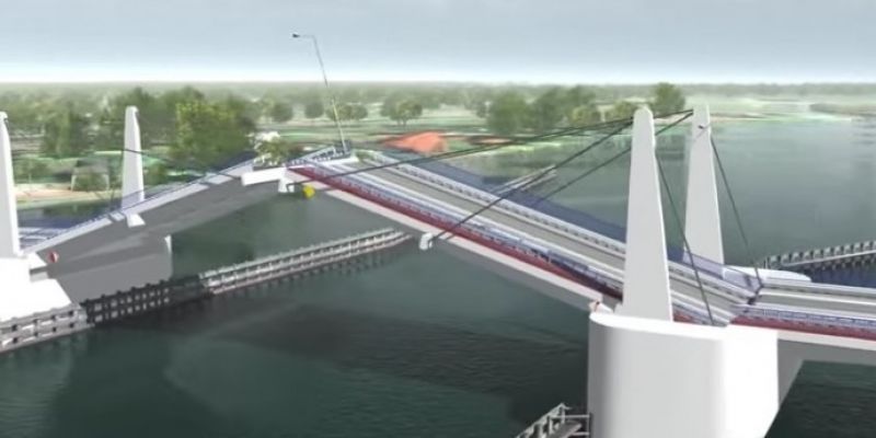 5 belek na 5 maja – kolejny etap budowy mostu w Sobieszewie