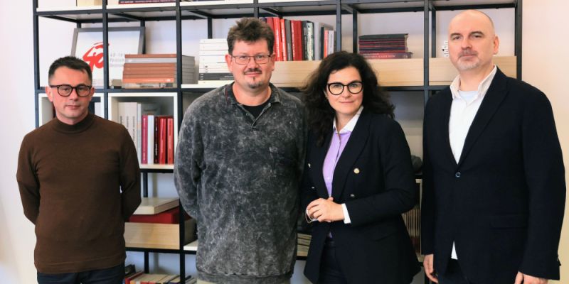 Artysta z Białorusi w ramach rezydencji ICORN w Gdańsku.