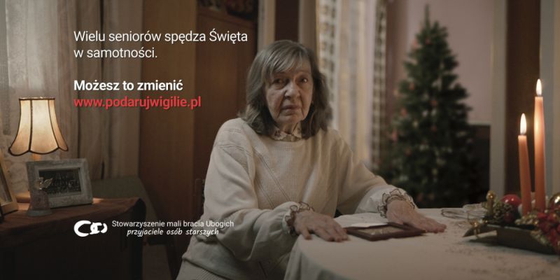 Podaruj Wigilię samotnym seniorom! Trwa wielka świąteczna zbiórka Stowarzyszenia mali bracia Ubogich