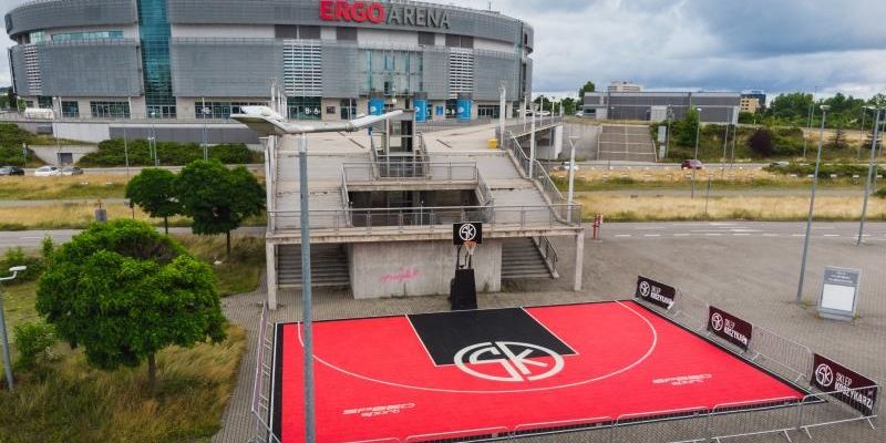 Strefa Koszykówki ERGO ARENA 3x3 COURT już działa