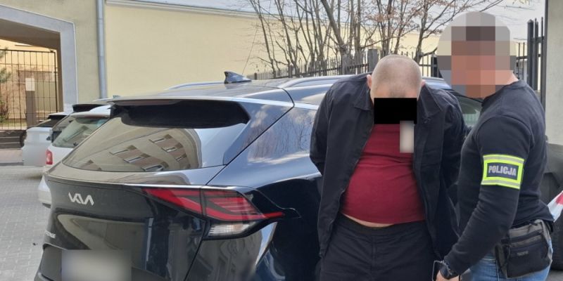 „Wor w zakonie” zatrzymany przez stołecznych policjantów