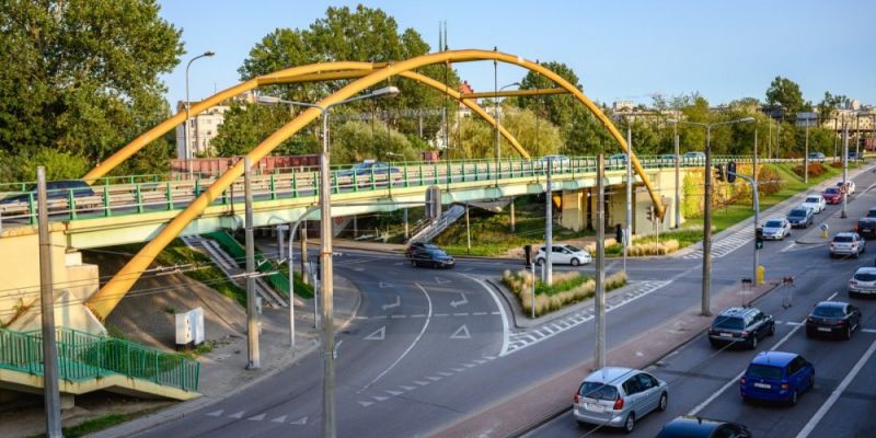 Remont wiaduktu na węźle im. F. Cegielskiej