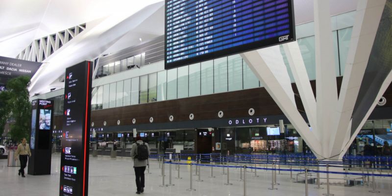 Gdańskie lotnisko obsłużyło prawie 1,7 mln pasażerów