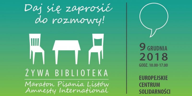 Żywa Biblioteka i Maraton Pisania Listów [PL/EN]