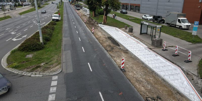 Trwa remont "oliwskiego" odcinka alei Grunwaldzkiej. Co obecnie dzieje się na placu budowy?