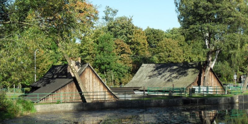 Kucie Orła Białego i rzymscy legioniści w Kuźni Wodnej w Oliwie