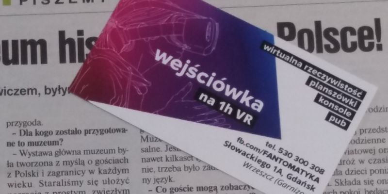 KONKURS! Wygraj wejściówkę do Fantomatyki!