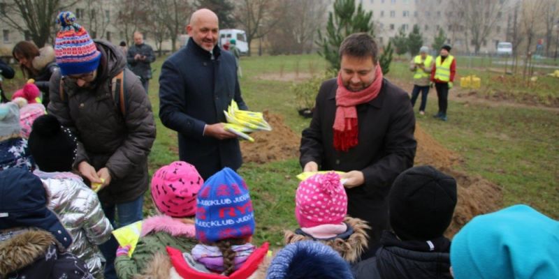 Drzewa i krzewy dla mieszkańców  Ursynowa