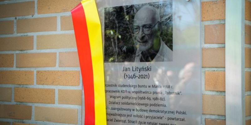 Jan Lityński patronem Schroniska na Paluchu