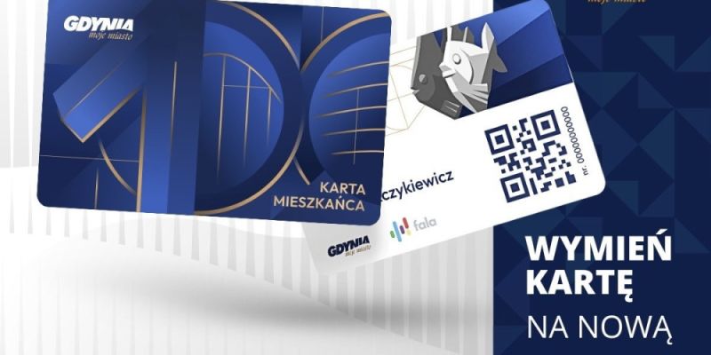 Karta Mieszkańca Gdyni połączona z FALĄ. Ważne terminy i nowa wersja karty