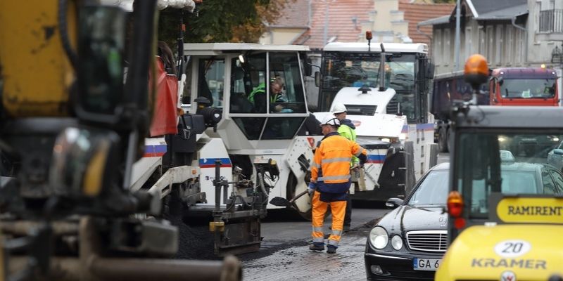 Remont ulicy Stary Rynek Oliwski. Od wtorku roboty będą prowadzone w nocy