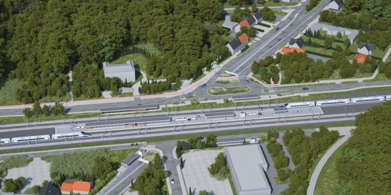 Ruszają przygotowania do budowy tunelu w Rembertowie. Będą zmiany w ruchu i objazdy