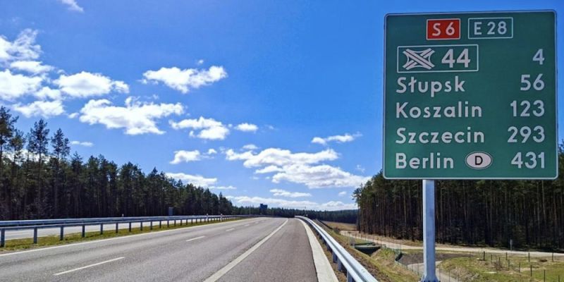 Kierowcy w końcu przejadą ekspresówką S6 z Trójmiasta do Szczecina