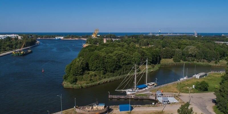 Nowy Port - Wisłoujście bez sezonowej przeprawy pieszo-rowerowej