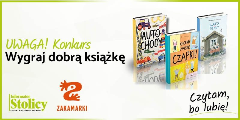 Konkurs! Wygraj książkę Wydawnictwa Zakamarki pt. „Autochody”