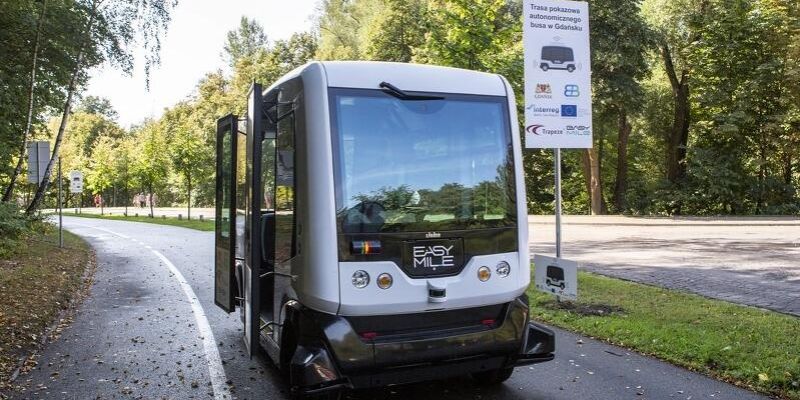 Pilotaż busa autonomicznego w Gdańsku