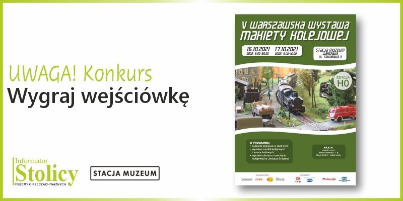 Konkurs! Wygraj podwójne wejściówki na V Warszawską Wystawę Makiety Kolejowej