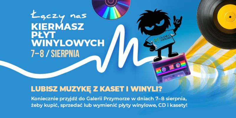 Winyle wracają do Galerii Przymorze: dwa dni muzycznych odkryć dla fanów dobrego brzmienia