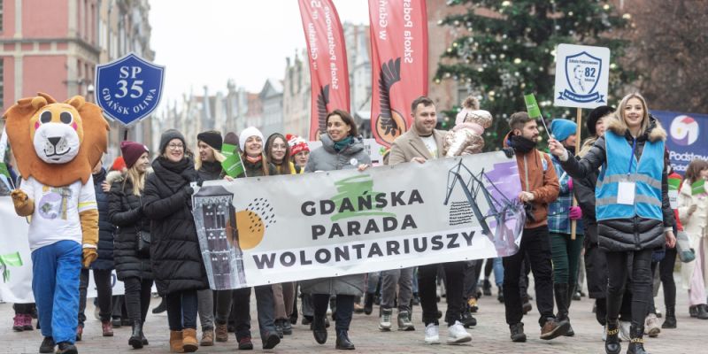 Paradą zakończył się Gdański Tydzień Wolontariatu