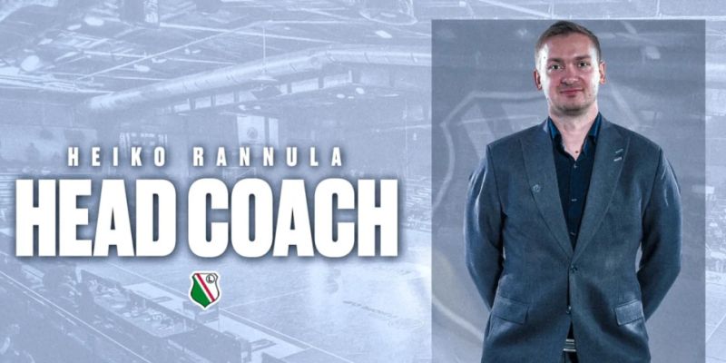 Heiko Rannula nowym szkoleniowcem Zielonych Kanonierów