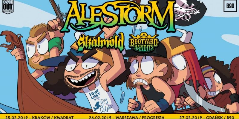 Alestorm + Skálmöld, Bootyard Bandits / 27 II / Gdańsk