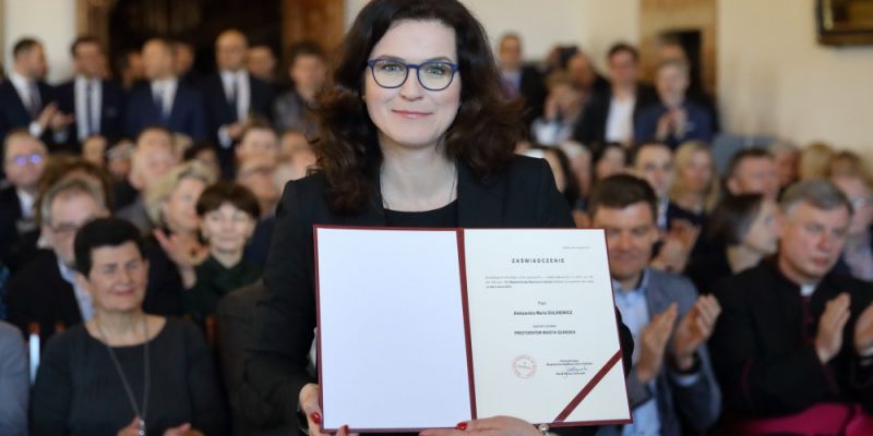 Aleksandra Dulkiewicz panią prezydent Miasta Gdańska