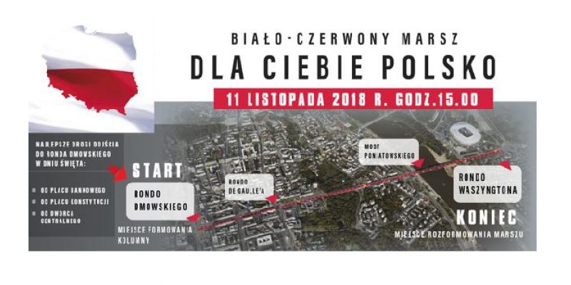 Dla Ciebie Polsko - wspólny Biało-Czerwony Marsz