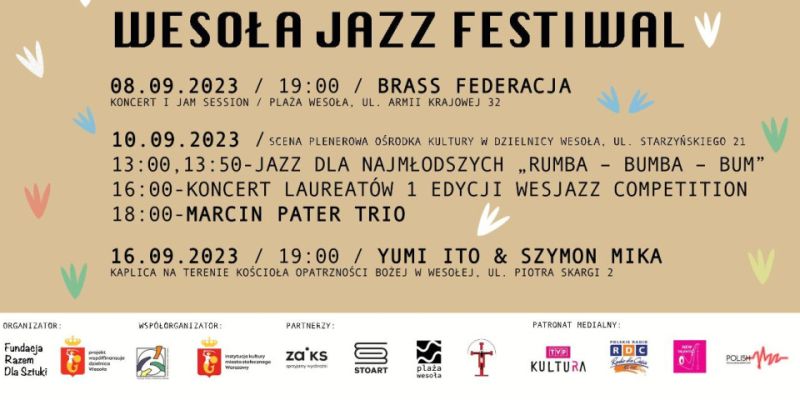 Wesoła Jazz Festiwal 2023: cztery dni pełne jazzu w różnych przestrzeniach Wesołej