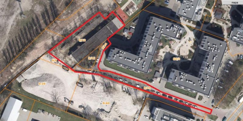 Cztery działki przy ul. Kłobuckiej zostaną wystawione na sprzedaż