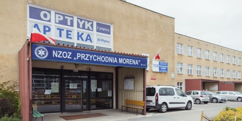 Piecki-Migowo. Remont schodów do przychodni i budowa ścieżki rowerowej