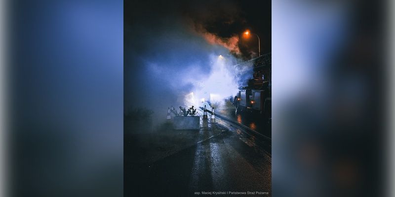 Kolejny pożar na Bakalarskiej