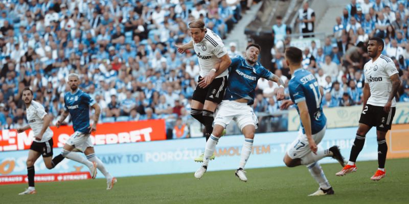 Legia wygrywa i jest pewna gry w europejskich pucharach