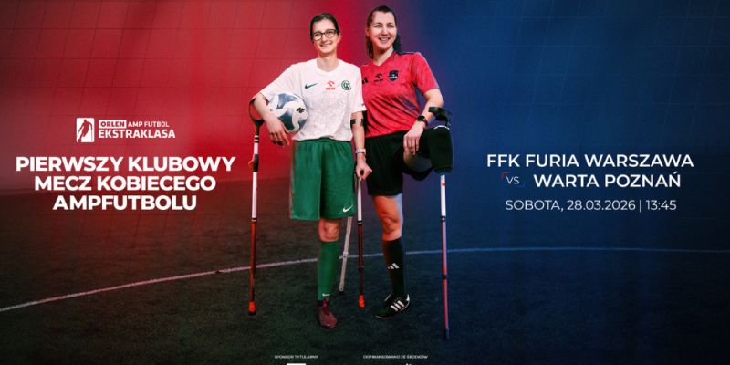 Pierwsze w Europie klubowe mecze ampfutbolu kobiet odbędą się w Polsce