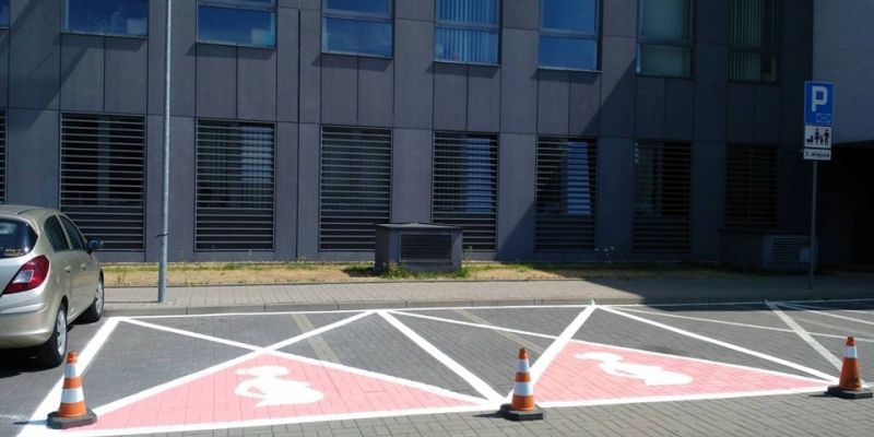 Miejsca parkingowe dla kobiet w ciąży na Ursynowie
