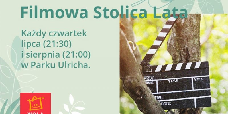 Filmowe czwartkowe wieczory w Parku Ulricha