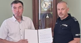 Gmina Karsin wspiera budowę nowej Komendy Policji w Kościerzynie