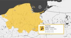 Alert IMGW dla Pomorza – spadek temperatury i gęste mgły