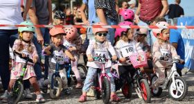Rowerkowe szaleństwo na bulwarze - maluchy rywalizowały na II Dziecięcych Zawodach Rowerkowych