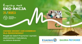 Zielona akcja w Galerii Przymorze: Drzewko za surowce wtórne
