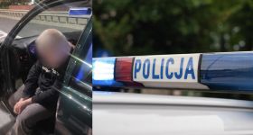Pijany kierowca zasypiał podczas policyjnej kontroli