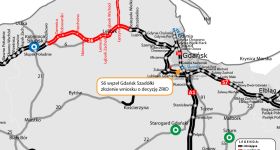 Gdańsk Szadółki: węzeł zyska trzeci pas i nowoczesną infrastrukturę