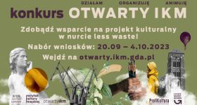 IKM otwiera się na ekokulturalne inicjatywy! Rozpoczęty nabór projektów